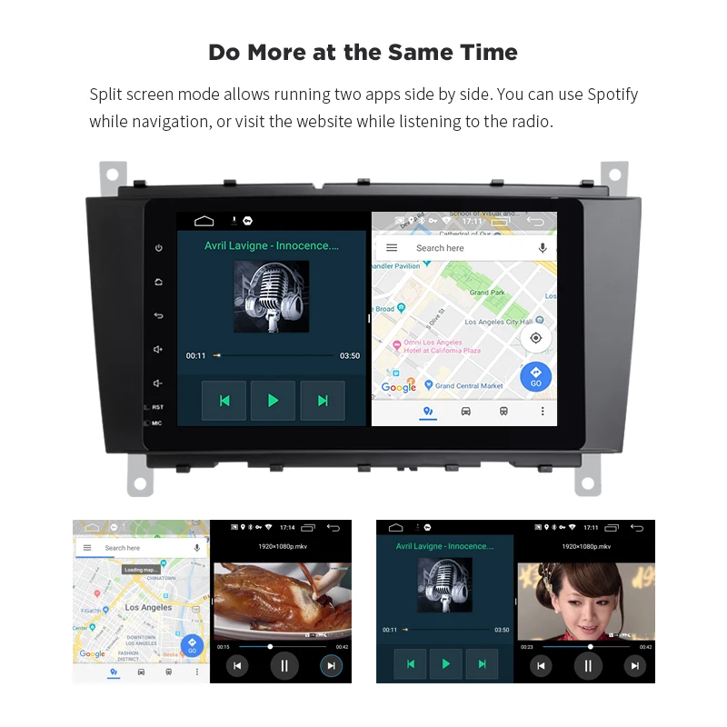 2 Din Android 10 Автомобильный мультимедийный плеер для Mercedes/Benz W203 W209 W219 A-Class A160 C-Class C200 CLK200 Радио Стерео