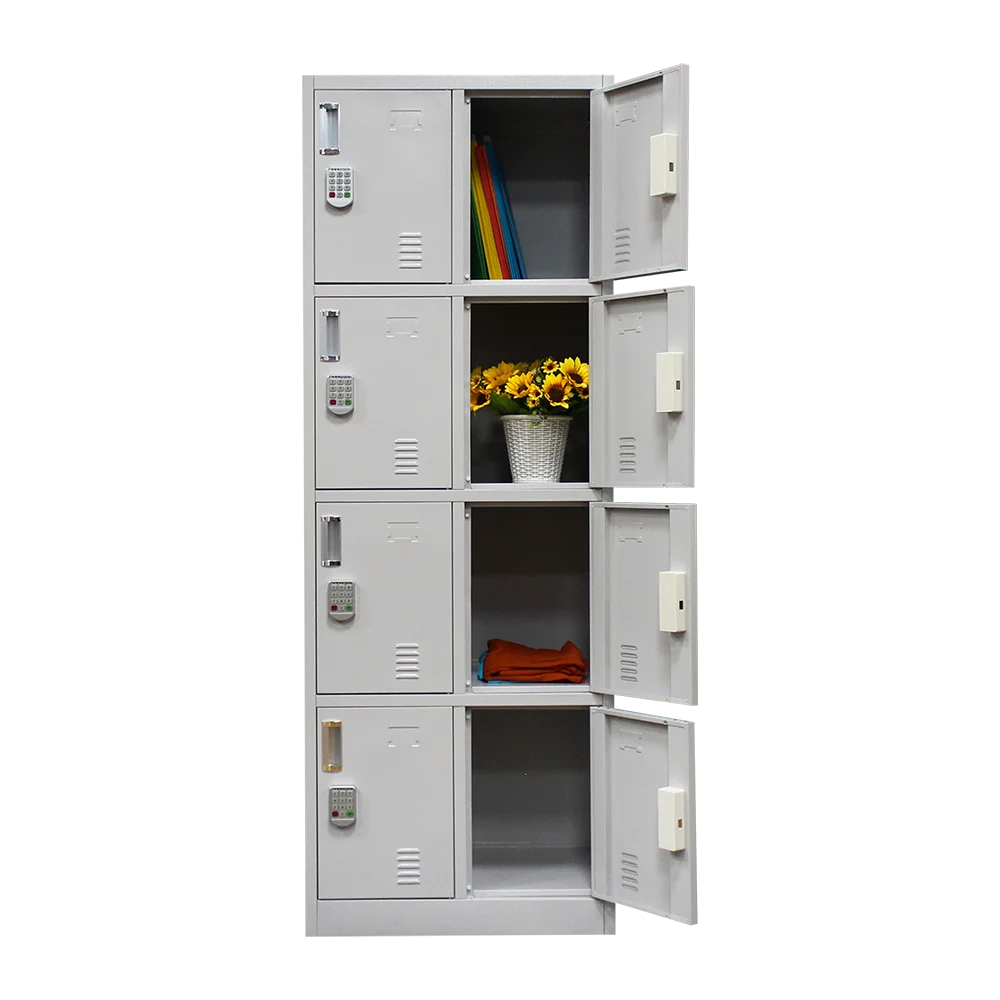 Staff Bag Dormitory Shoe Steel Iron Leather Locker Factory Cupboard Changing Locker