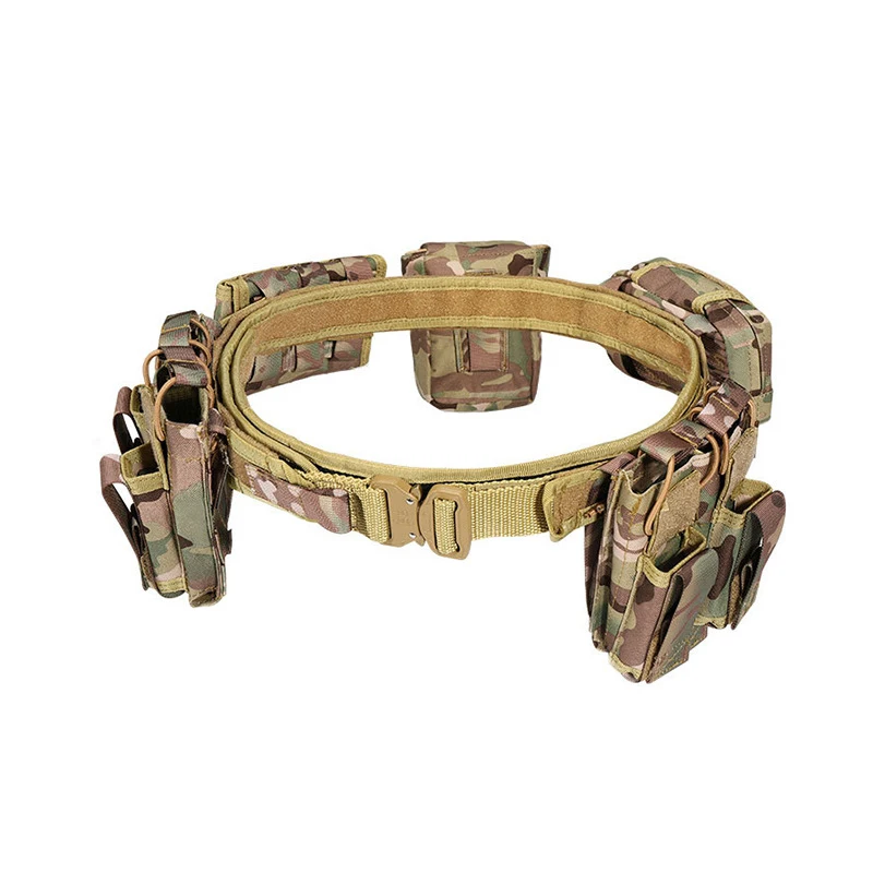 Adjustable Tactical Waist Seal Set Practical Molle Belt For Paintball Hunting and Outdoor Activities