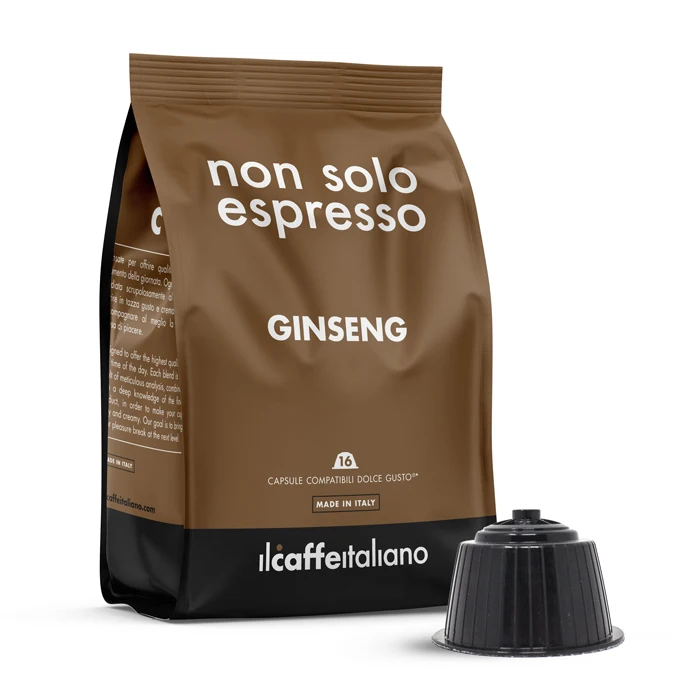
Dolce Gusto (R)* Coffee Capsule Compatible - Ginseng - 96 caps 