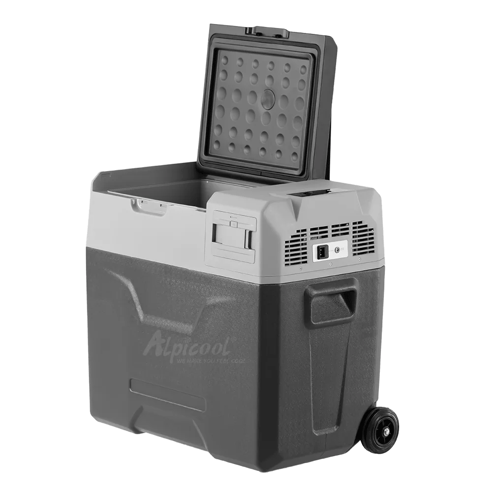 CX40 40L Capacity Fast Cooling SUV Model ACE  12/24v Automotive Freezer Box Car Fridge with wheels