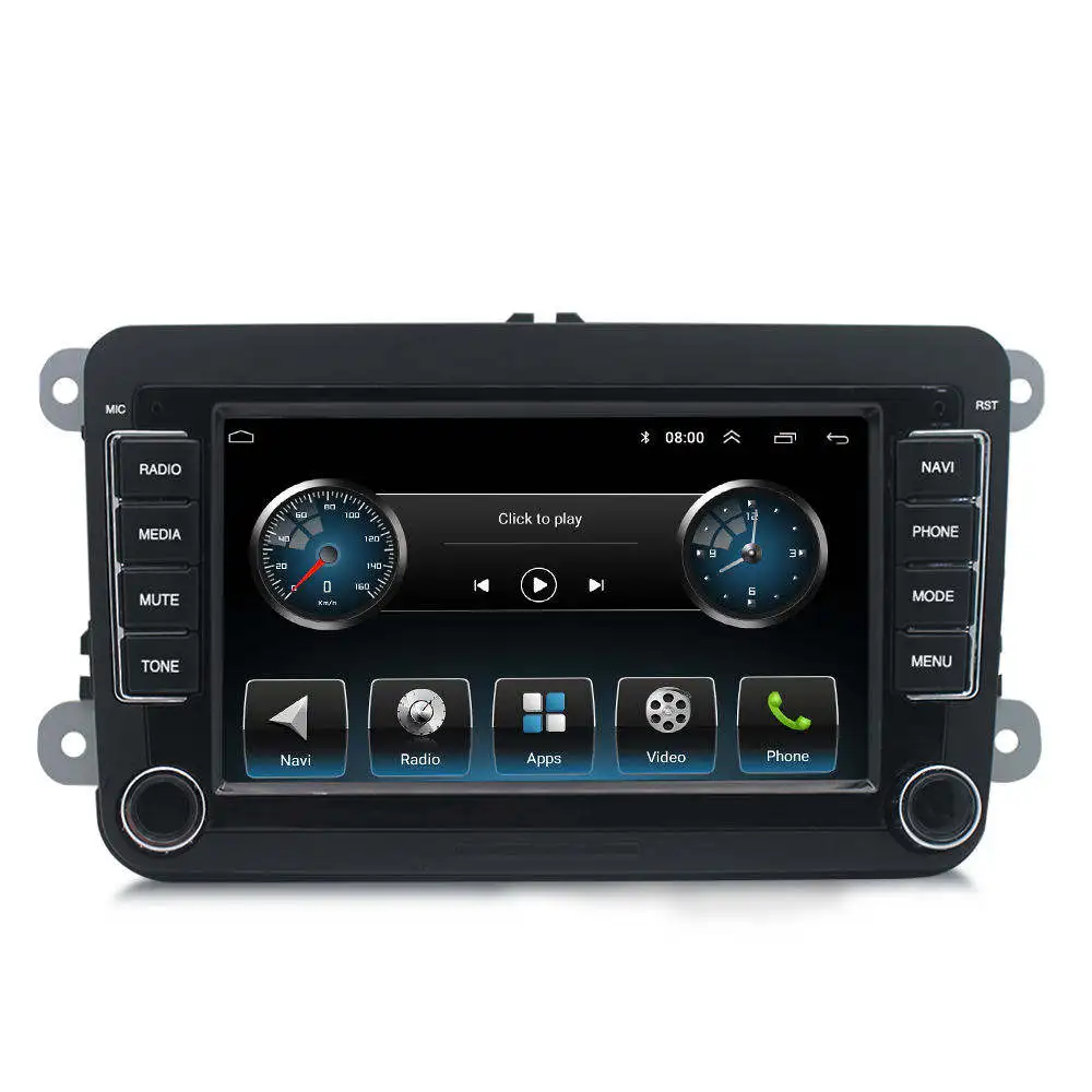 Android 2Din 7inch Car Radio Car multimedia Player System Gps Navigation For VW Polo Golf Passat Jetta