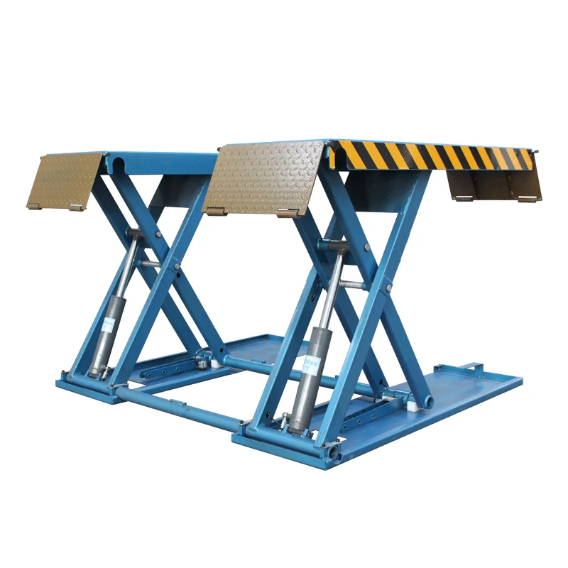 China supply cheap price stationary scissor lift for waste bin