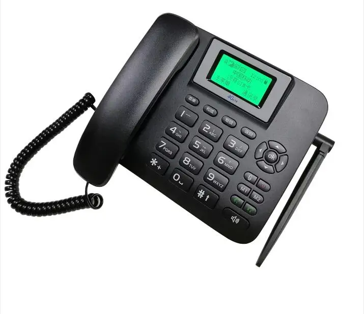 Cordless Telephone Landline Phone SIM card slot Cheap phone 2G 3G 4G