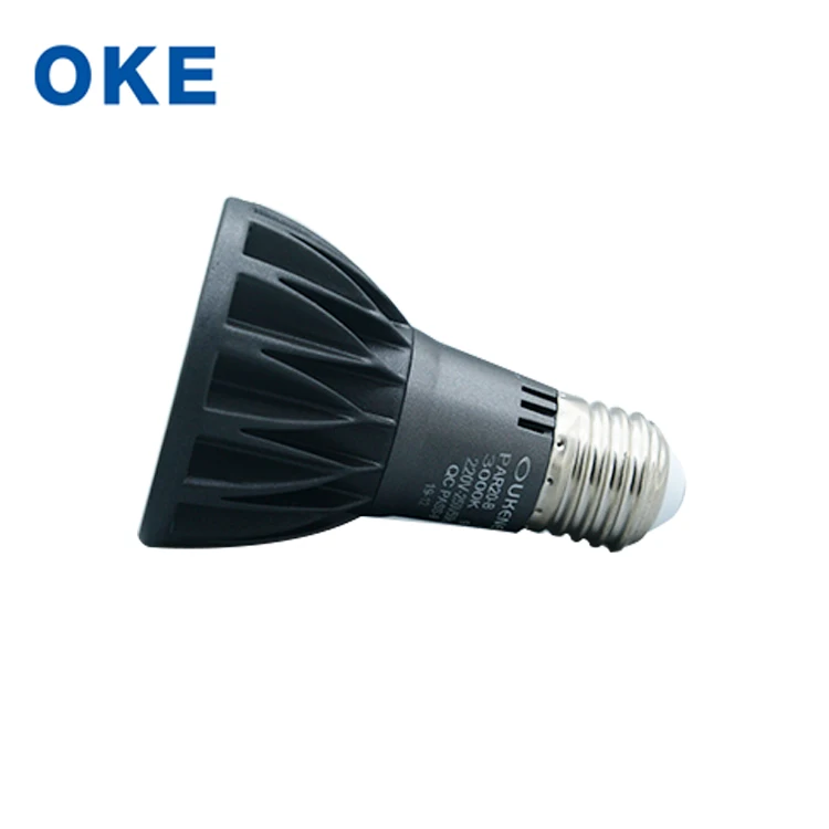 high quality E27 spiral port PAR20 spotlight with lamp holder for clothing stores museums and hotels