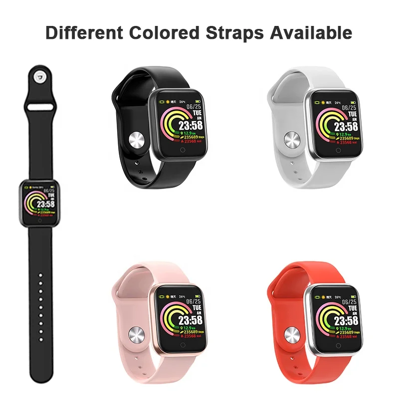 Rotating Menu IP67 BT Sport Tracker Sports Bracelet a1 f8 f10 Android Smart Watch