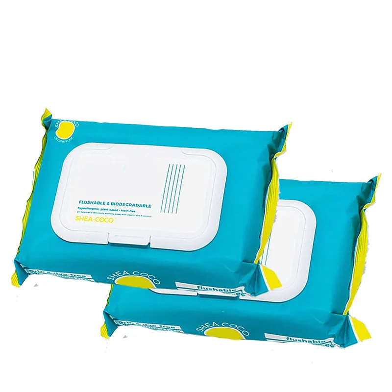 Gentle and scented personal cleansing wipes travel nonwoven cleaning toilet wipes