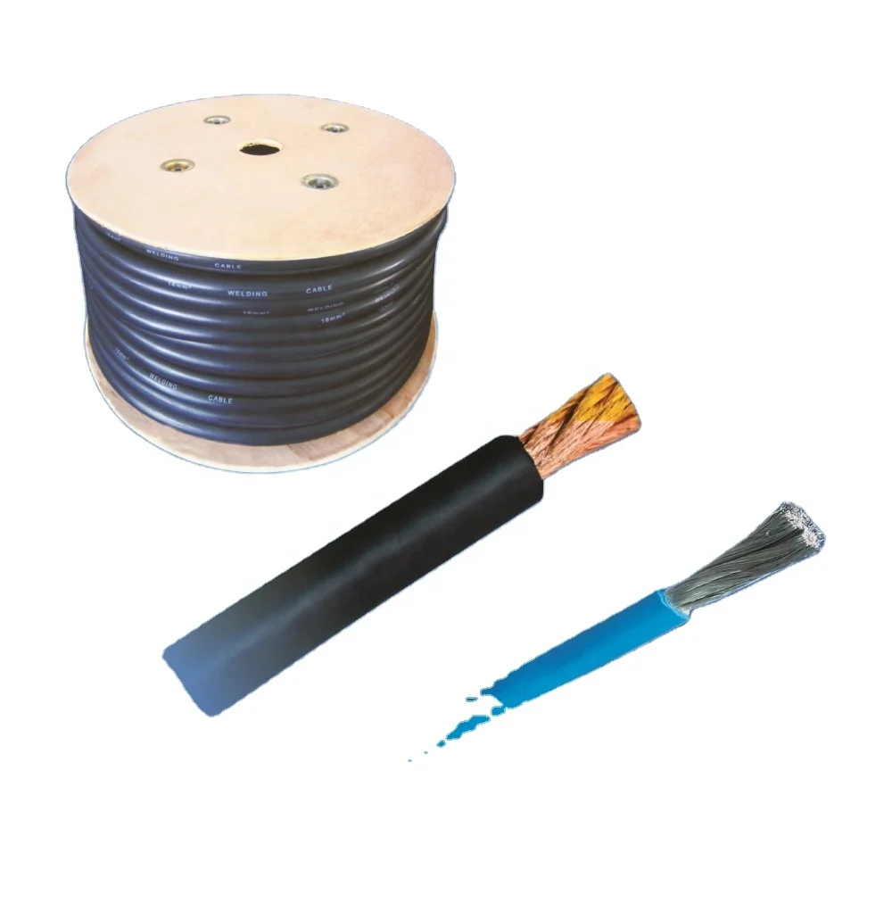 16mm 25mm 35mm 50mm 70mm 95mm Flexible Core Copper Electrical Wire Welding Cable