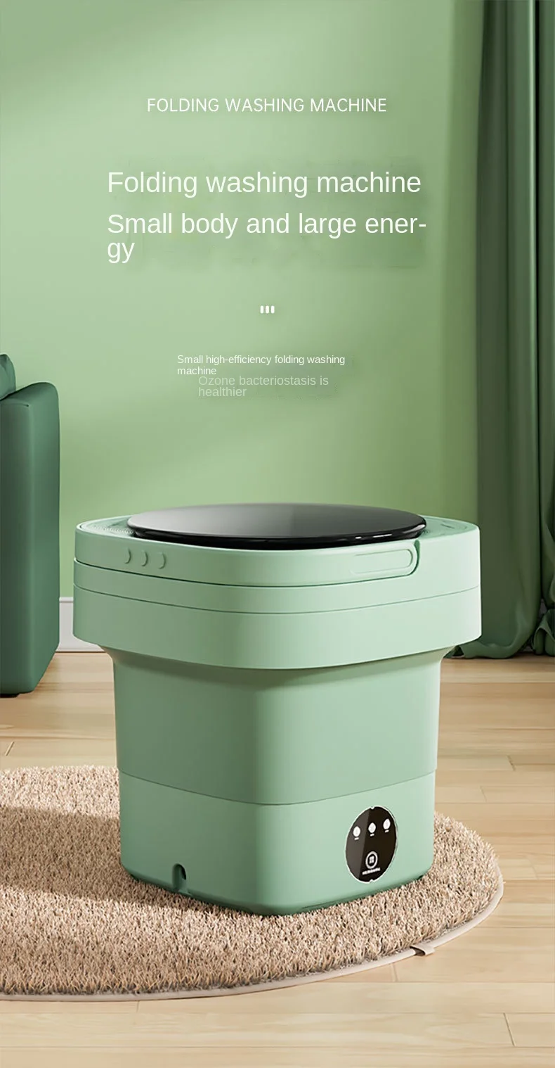 Laundry Foldable Mini Small Washer For Washing Baby Clothes 2