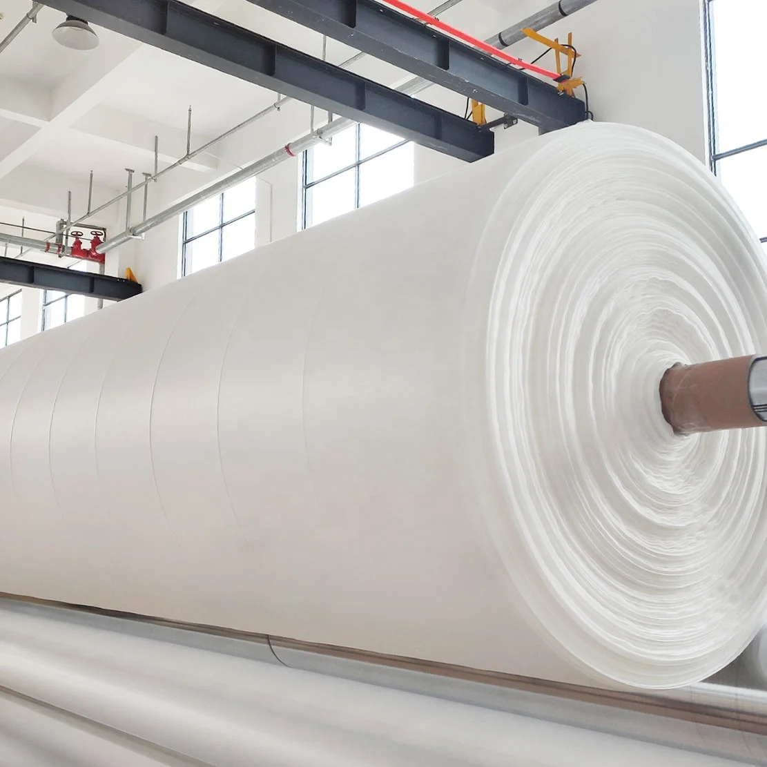 Рулоны Нетканого Материала спанлейс, Нетканые рулоны для обоев, сырье