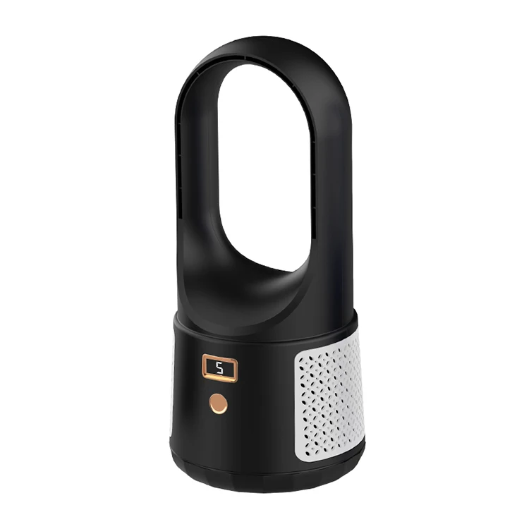 Mini Safe Leafless Table Fans WY-008 Desktop Portable WY008 Bladeless Fan Ventilator Air Outlet Safety Vaneless Fan
