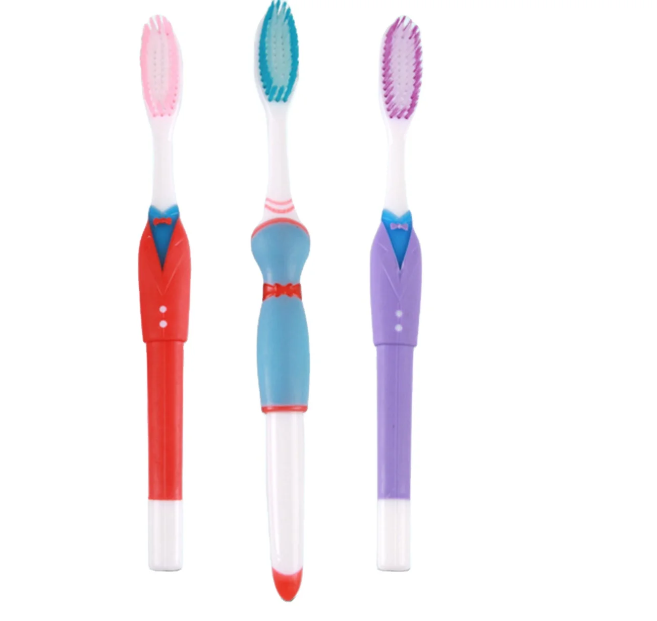Soft-bristled lovers toothbrush protects the gums and prevents bacteria in the mouth toothbrush  b