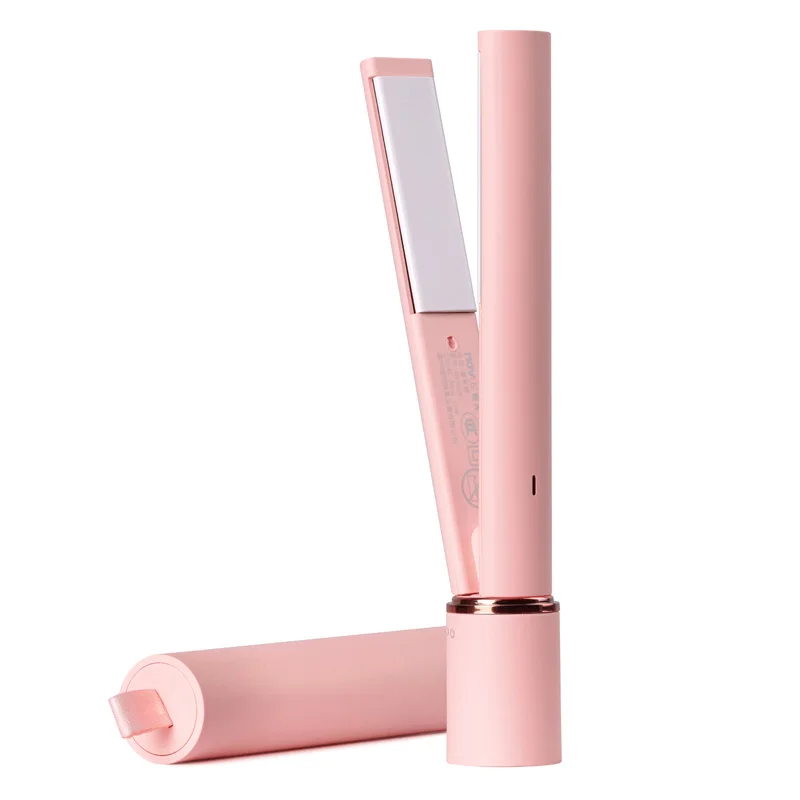 USB Hair Straightener Ceramic Plates Hair Styling Tools Professional Portable Hair Straightener Flat Iron Mini 2 in 1 LED 25W
