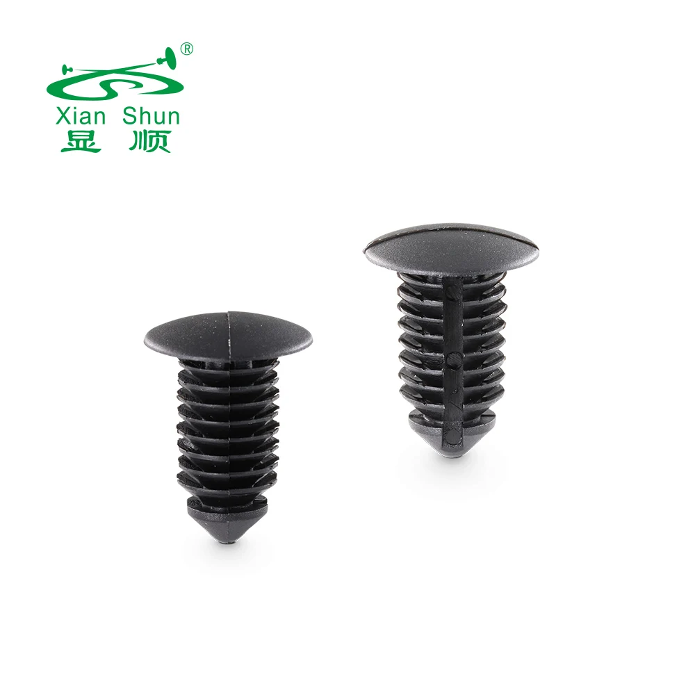 Xian Shun Plastic Hood Insulation Retainer Model C539,C546,C555,C572,C575 Fir tree clips Plastic Weatherstrip Retainers