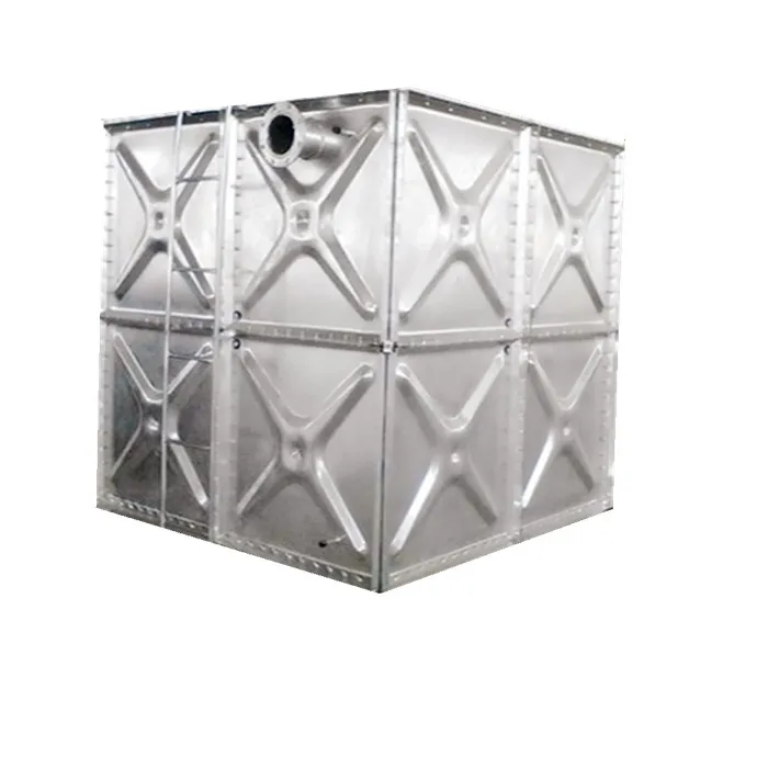 Discount!  300 cubic meters HDG galvanized steel panel bolted sectional factory industrial water storage tank