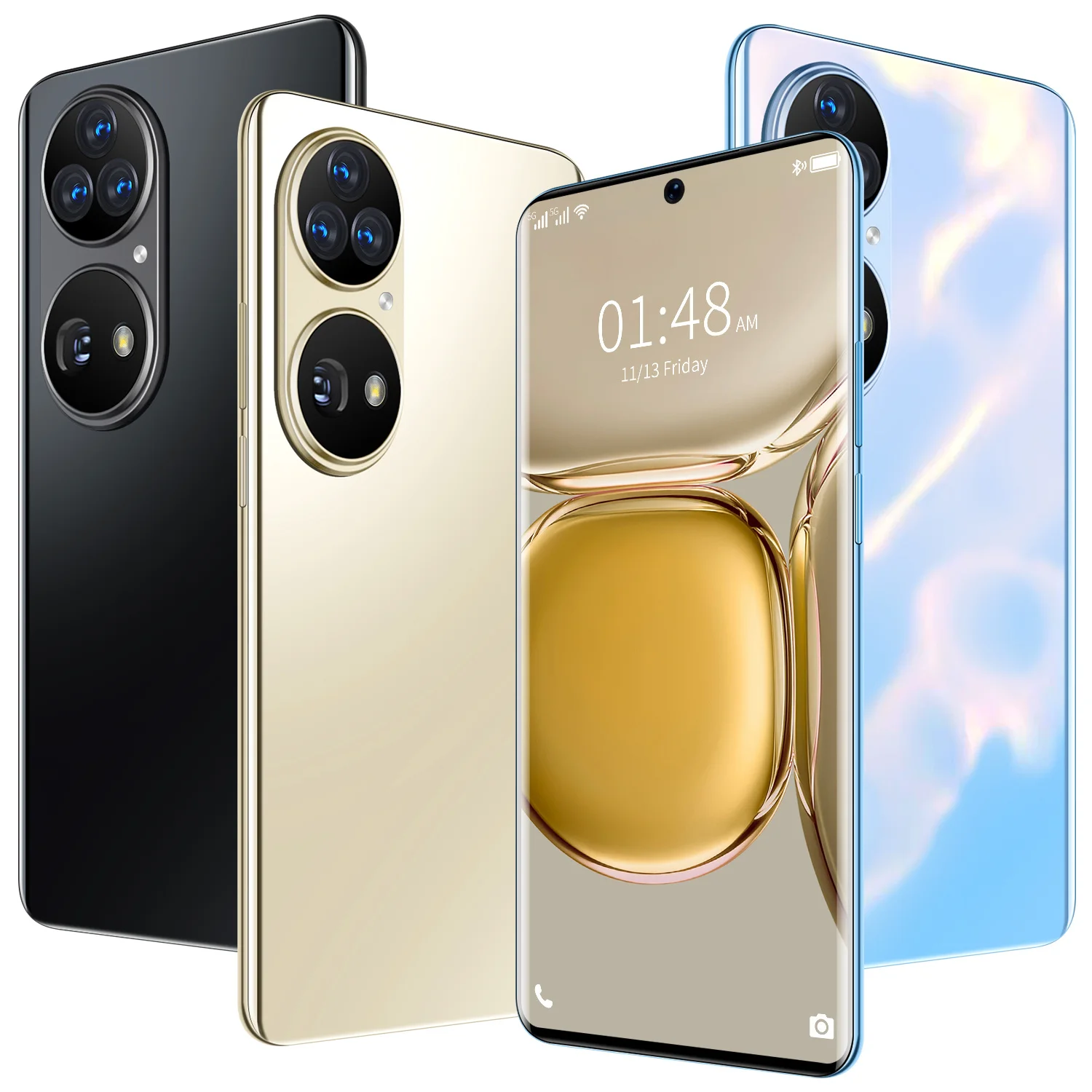 Лидер продаж мобильный сотовый смартфон P50Pro 16 ГБ + 512 полный дисплей 7 3 дюйма Android