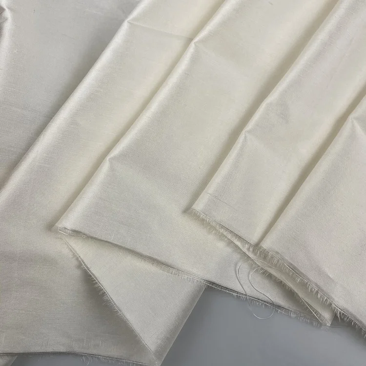 Yarn dyed  100% silk dupion fabric silk shantung fabric dupioni silk fabric for wedding dress