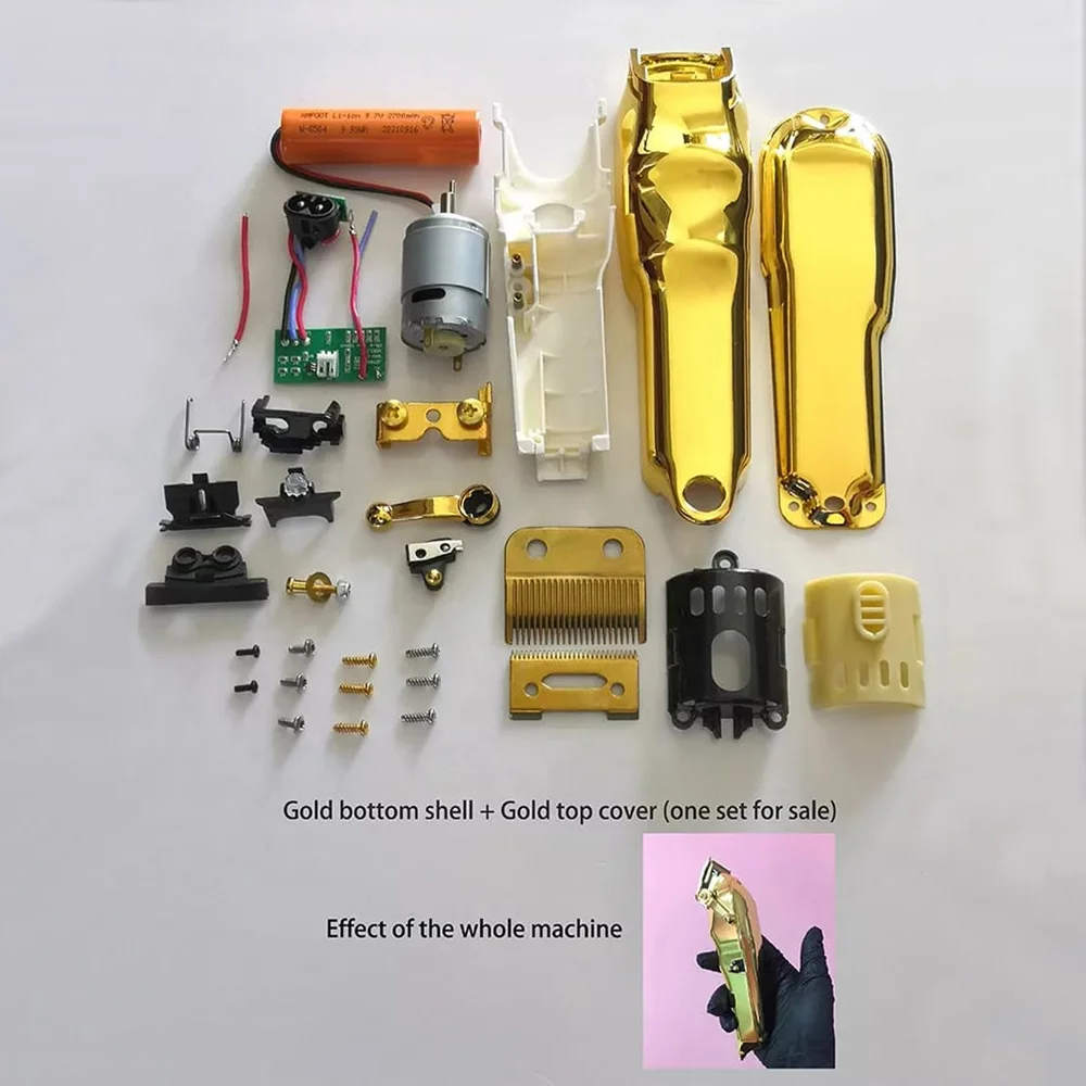 Factory Supply Barber Hair Clipper Accessories Parts Professional Hair Clipper Spare Motor Switch Screw for 8148/8591/8504/1919
