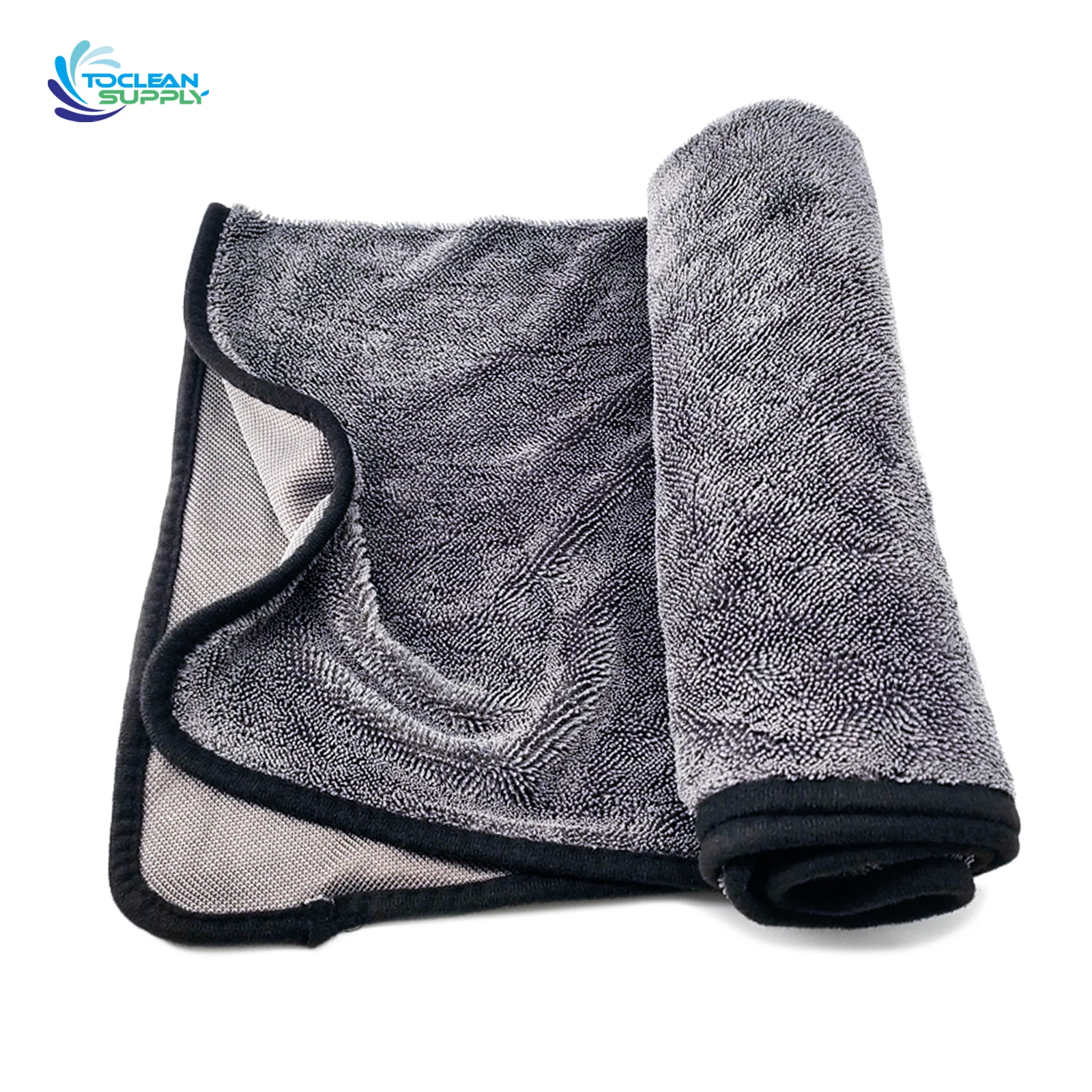 fashion compressed best quality twisted loop premium detailing microfiber auto cleaning drying wash towels car multipurpose