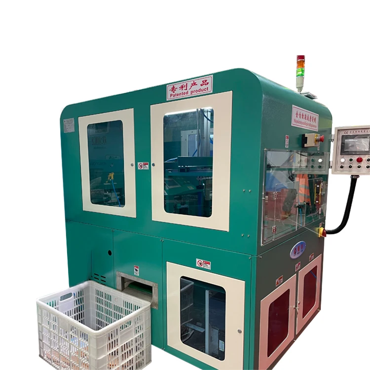 Hf-509 computer controlled automatic double position sole shoes edge trimming and polishing machine