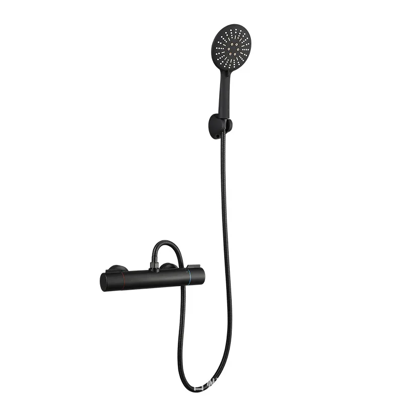 Hot selling wall mounted stainless steel thermostatic valve core shower shower set