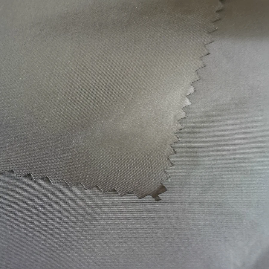 ECO-friendly OEKO-TEX certificate  300T calendared 50d*50d RPET Recycled 100% polyester microfiber taffeta garment fabric