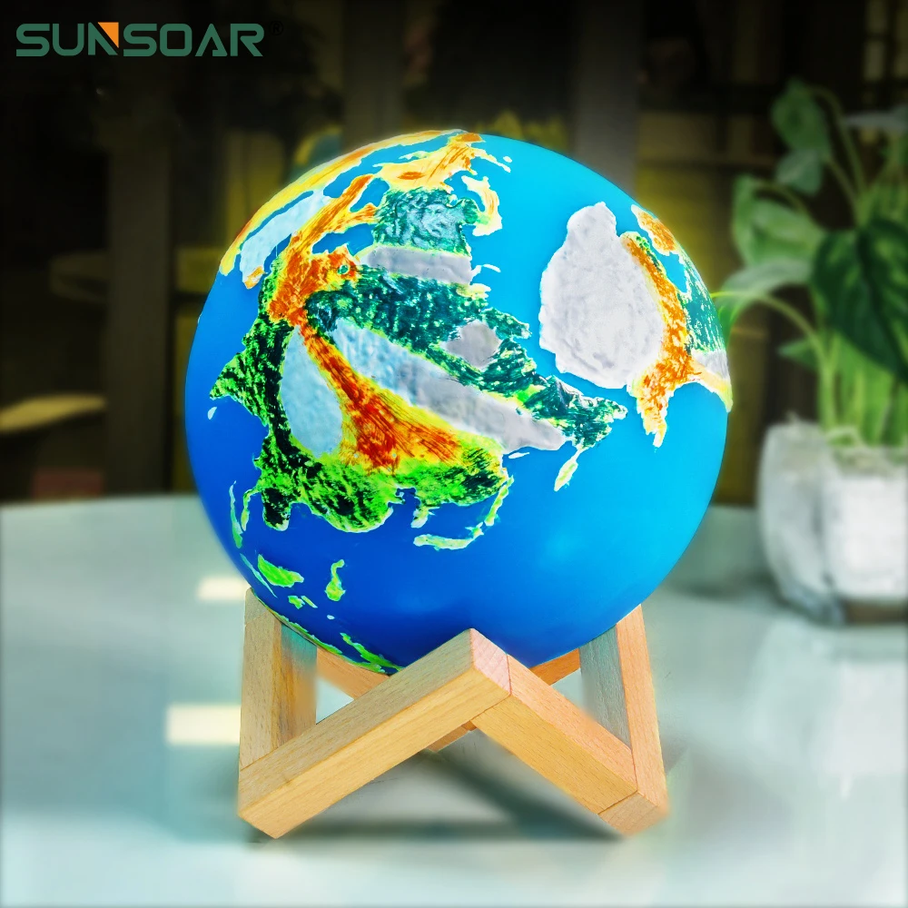 Royal Islamic Best Led Touch Desk Lamp Bluetooth Speaker Precitation  Portable Azan Quran Earth Globe Night Light Lamp