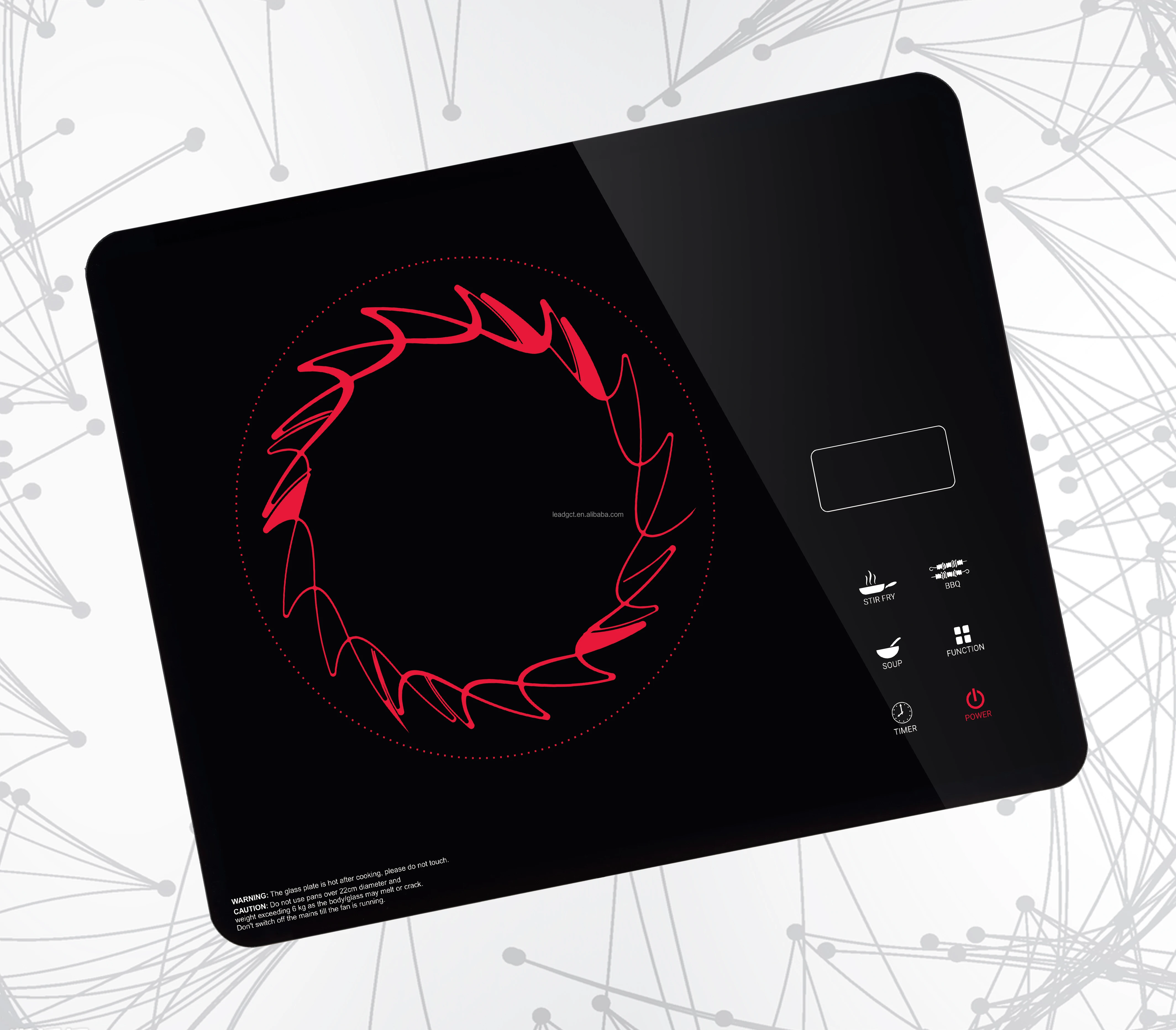 2 In 1 Free-standing/built-in Infrared Emc Induction Electric Cooker