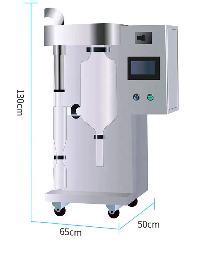 Powder Instant Tea desktop spray dryer for mini liquid drying machine