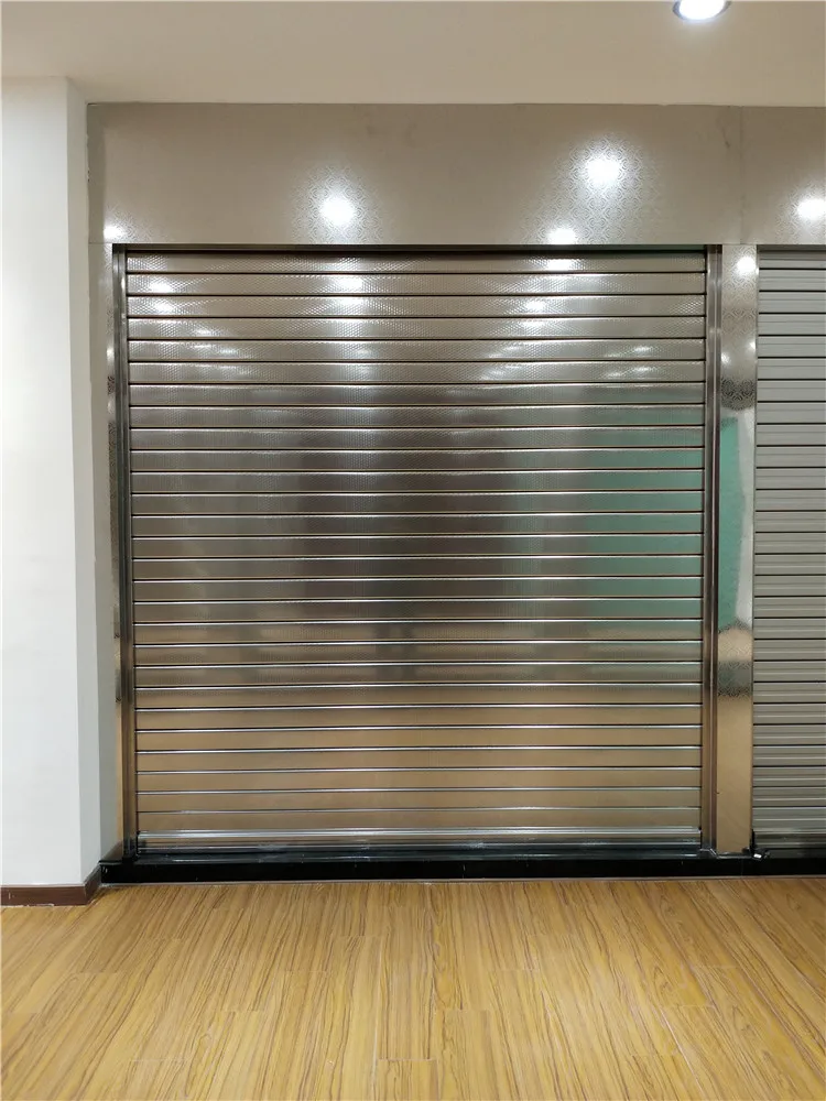 Manufacturing Hi-Speed Remote Control Security Gate Roll Up Steel Shutter Door