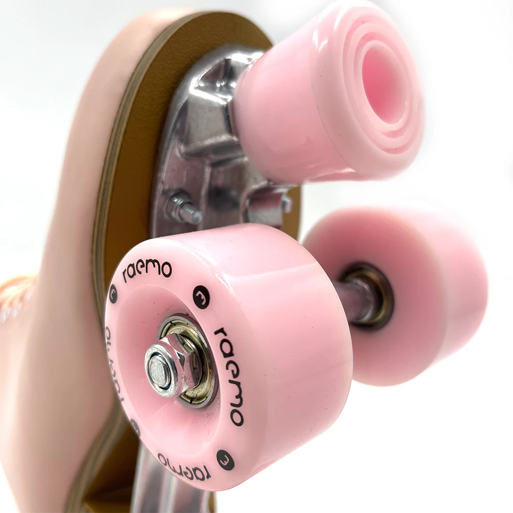 Manufacturing Factory OEM ABEC-7 Aluminum Bottom Roller-skate Skateshoe Outdoor Roller Skating Flooring