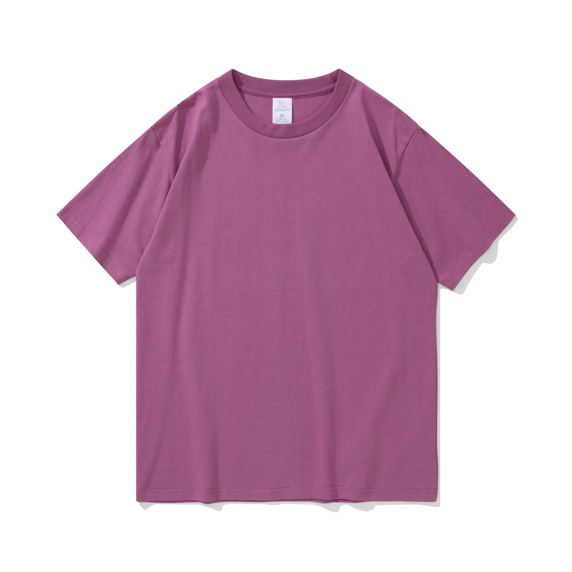 Unisex t-shirt custom loose round neck short sleeve  advertising cultural t shirt  printing logo t shirts