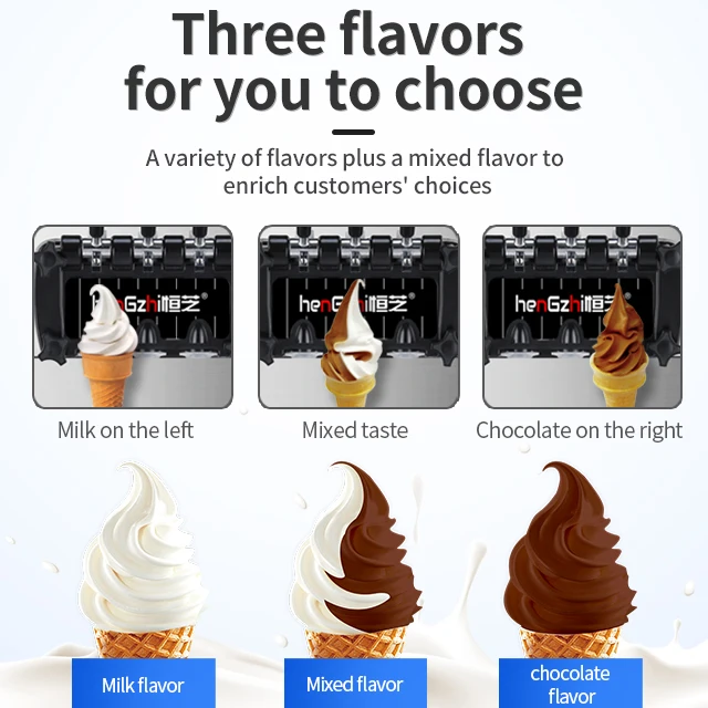 
Commercial soft ice cream maker machine prices for shop 