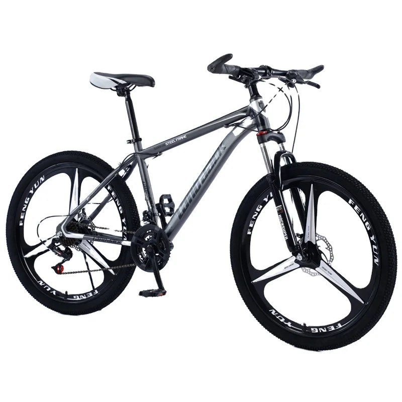 Folding Mountain Bike 26/24 Inch Soft Tail Double Shock-Absorbing Mountain Bike Other Road Surron Surrey Folding Bicycle