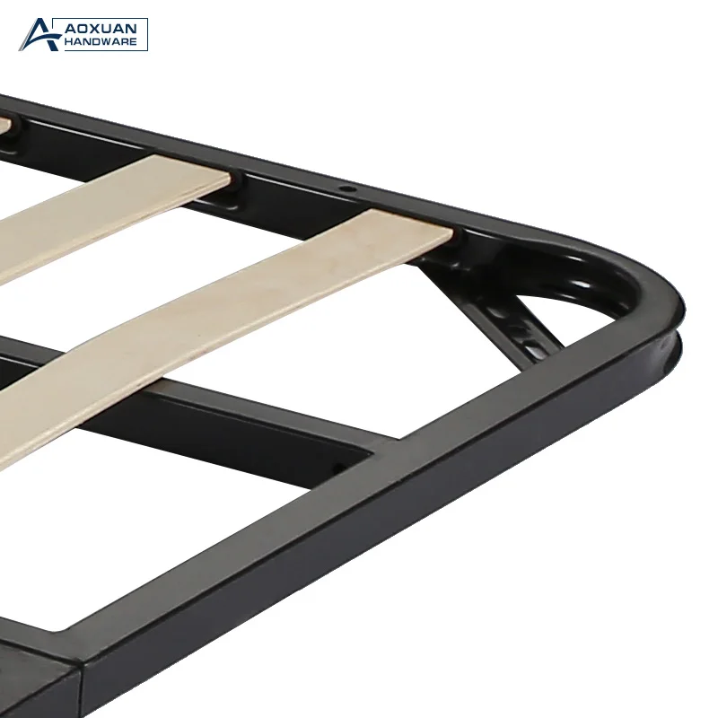 По индивидуальному заказу плоский рейки складная металлическая платформа каркас кровати