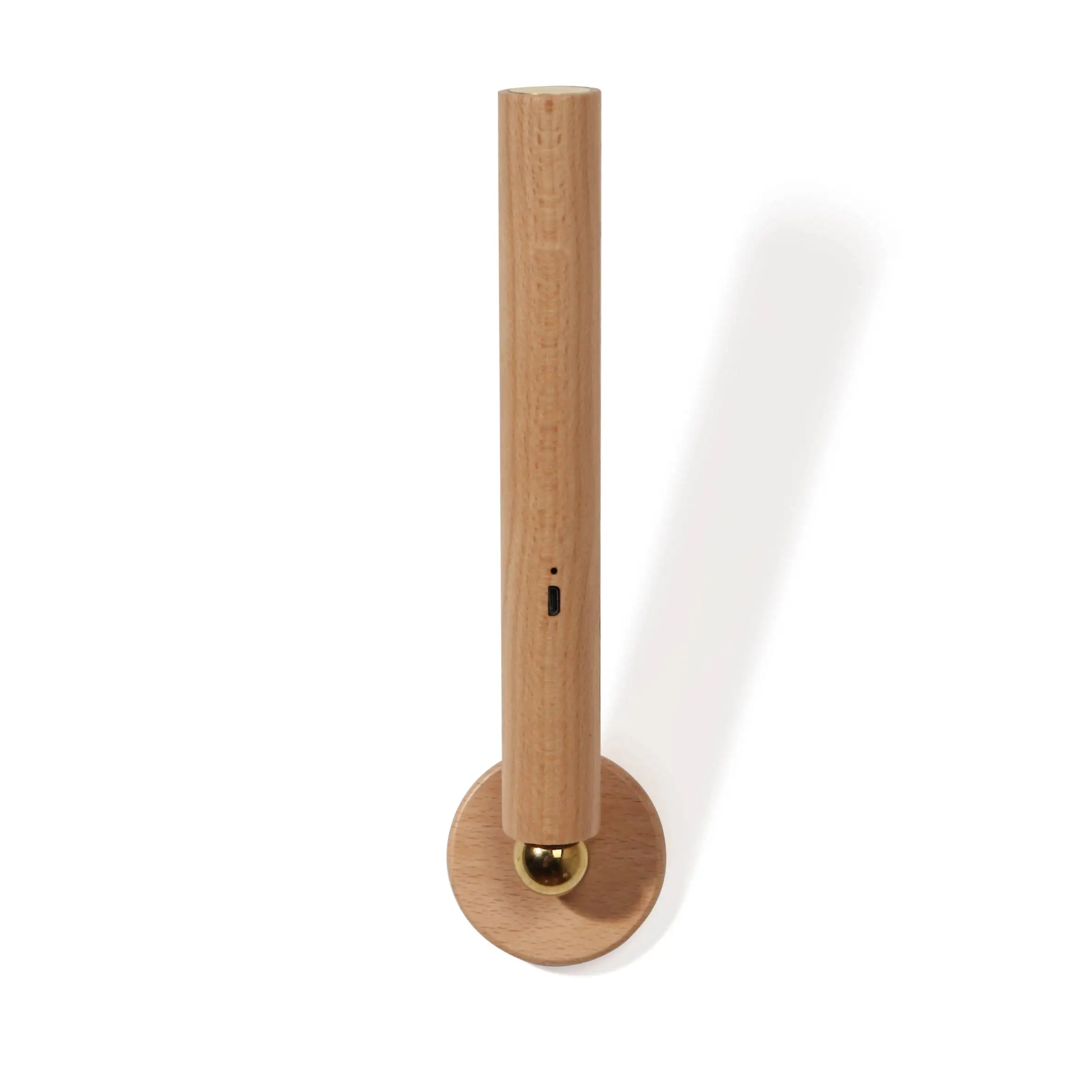 Wall Light ODM/OEM Modern Wood Light for The Bedroom Bed Magnetic Base Removable Portable Night Lights