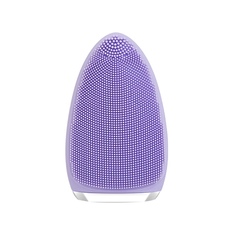 NEWDERMO FC04 Rechargeable Electric Sonic Cleansing Brush Silicone Facial Brush Handheld Face Clean Brush