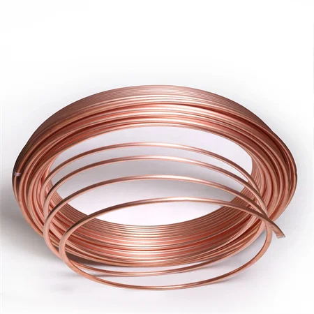 High quality Refrigeration air conditioner connecting copper pipe manufacture pancake coil capillary copper coil copper tube