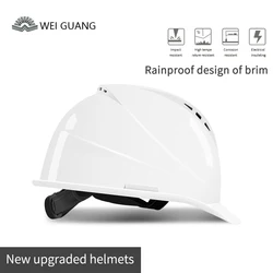 2022 High Quality ABS MSA Worker Custom Logo Safety Helmet Construction Colorful Breathable Safety Hard Hat For Sale In Bulk