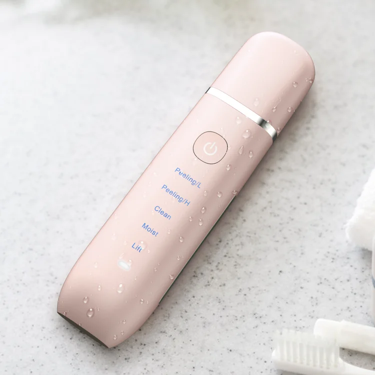 COSBEAUTY pore shrinking deep peeling skin scrubber blackheads removal face lift ultrasonic device