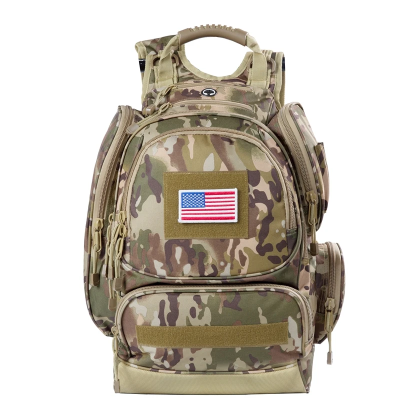 
Factory Supply Attractive Price Trendy Waterproof Sports Bag Assault Military Tactical Backpack 