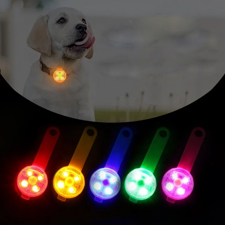 UMIONE USB rechargeable safety lights for dog collar clip on led flashlights pet luminous pendant