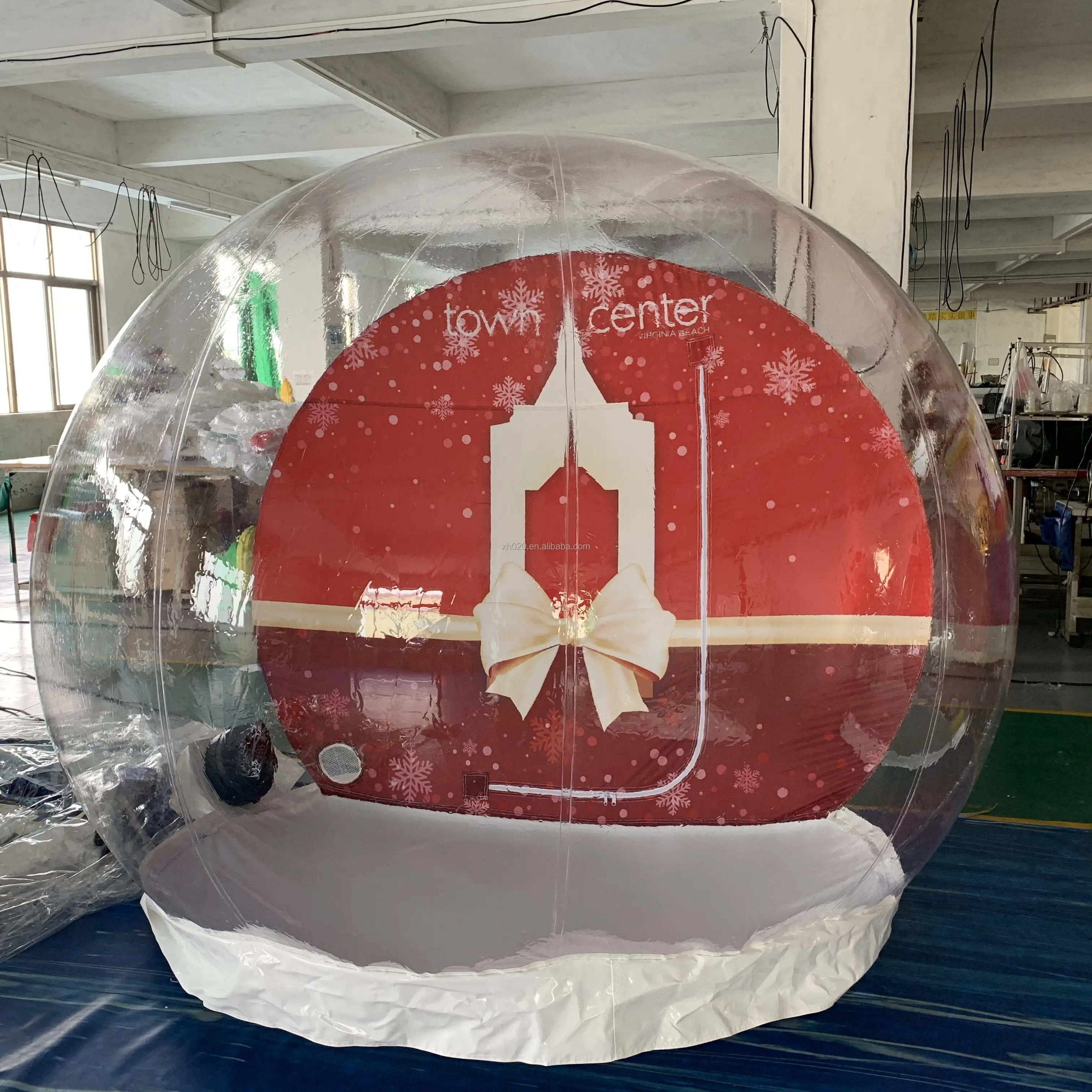Inflatable Transparent Bubble tent Bubble Balloon Wedding Party Event Advertising Outdoor Decoration with 750W Fan Igloo Dome