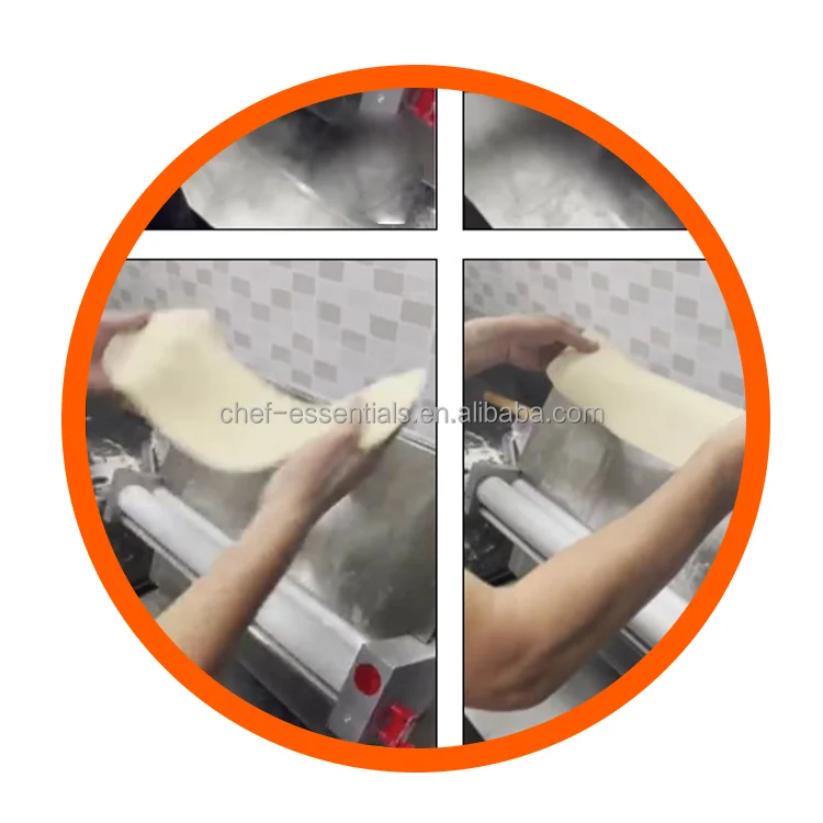 Amazon hot sales DR-C Series Countertop Bakery Bread Pizza Croissant Fondant Cake Dough Sheeter Roller Machine For Cookie Pasta