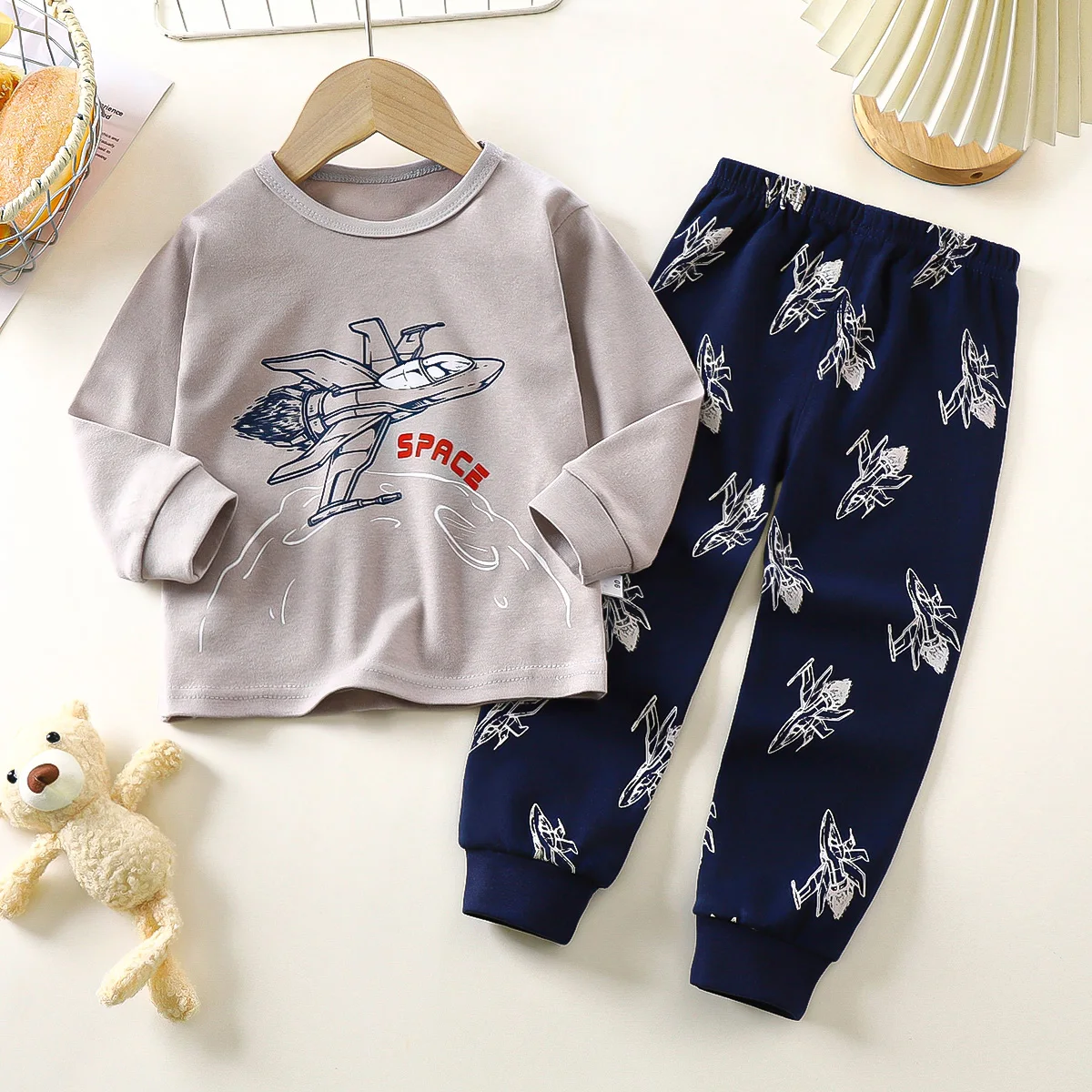 Kids Boys & Girls Thermal Underwear Set,Base Layers Tight Long Johns Tops & Pants Set