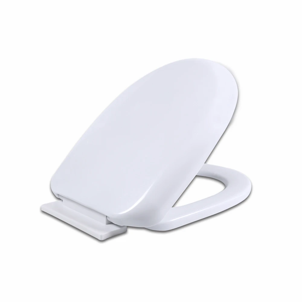 High Quality PP material Toilet Seat For Bathroom Round Oval Soft Close Quick Release Toilet Seat