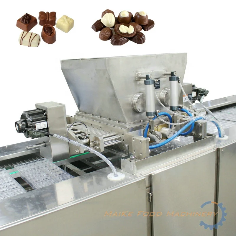 Chocolate double colors moulding machine