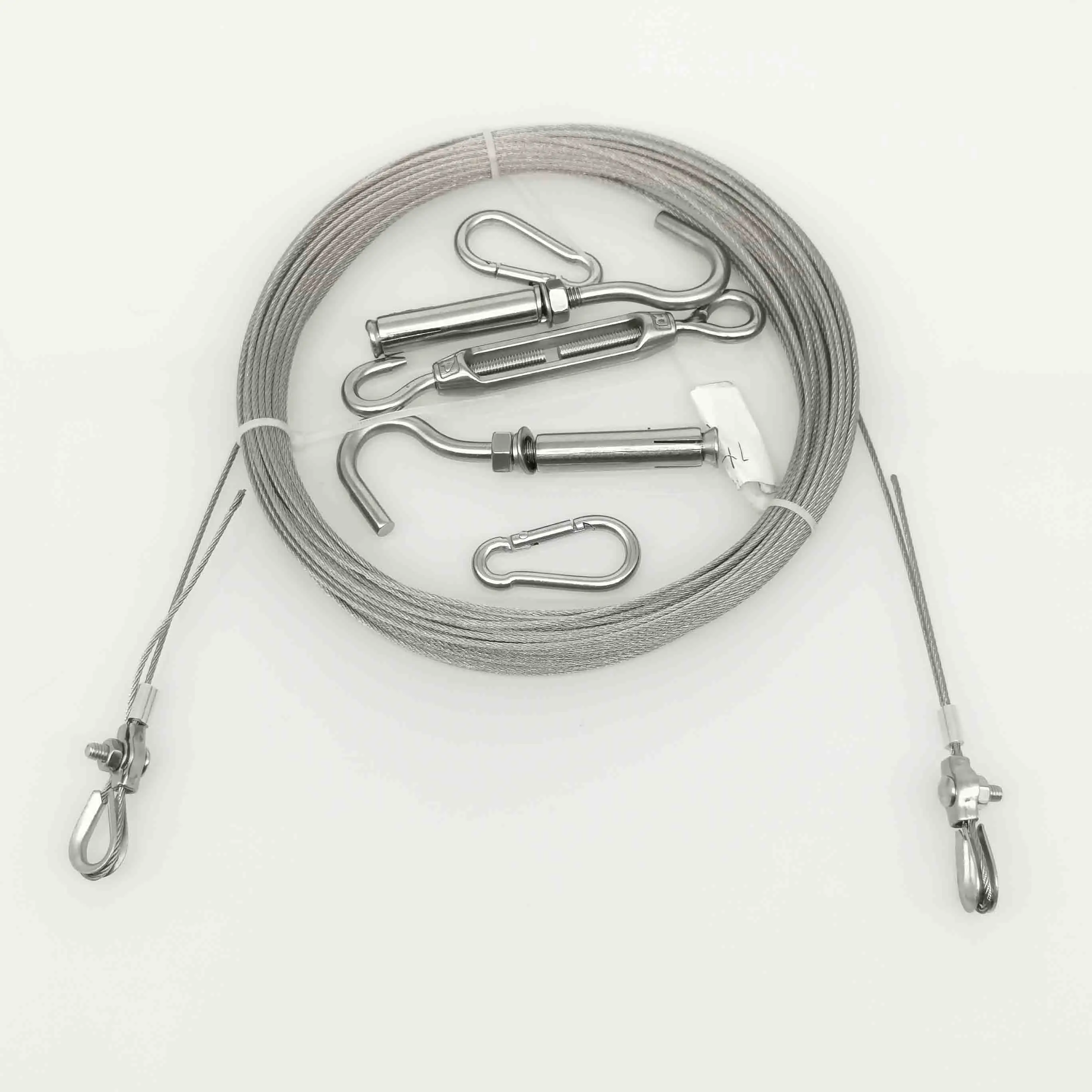 Customized available outdoor drying clothes clothesline wire rope sling