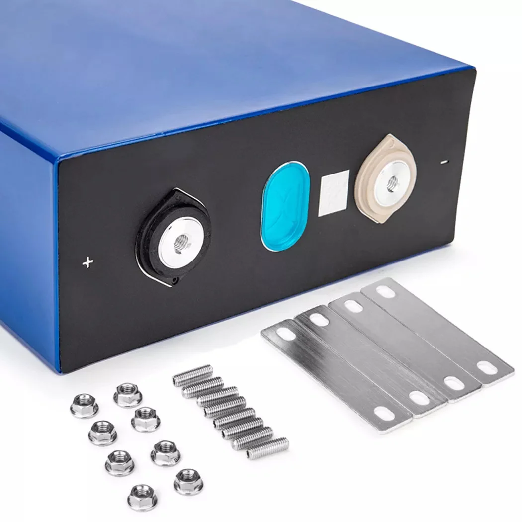 European Warehouse Prismatic Akku 4pieces Rechargeable Lithium Lifepo4 Batteries 280ah 3.2v Solar Energy Storage System