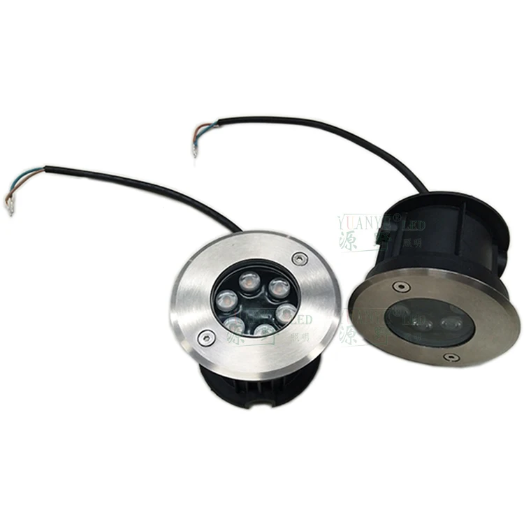 7w warm white dc24v outdoor lighting ip68 waterproof pool underwater ground recessed led underground lights